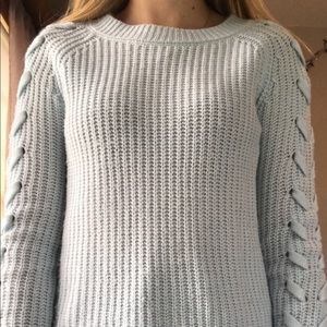 Light Blue Knit Sweater